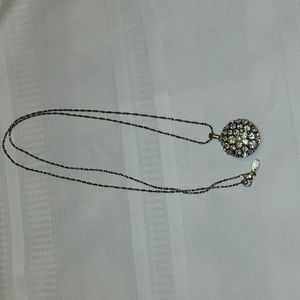 Lia Sophia Rhinestone Long Necklace
